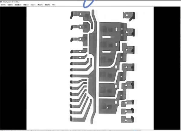 工业X光设备无损检测 IC 封装