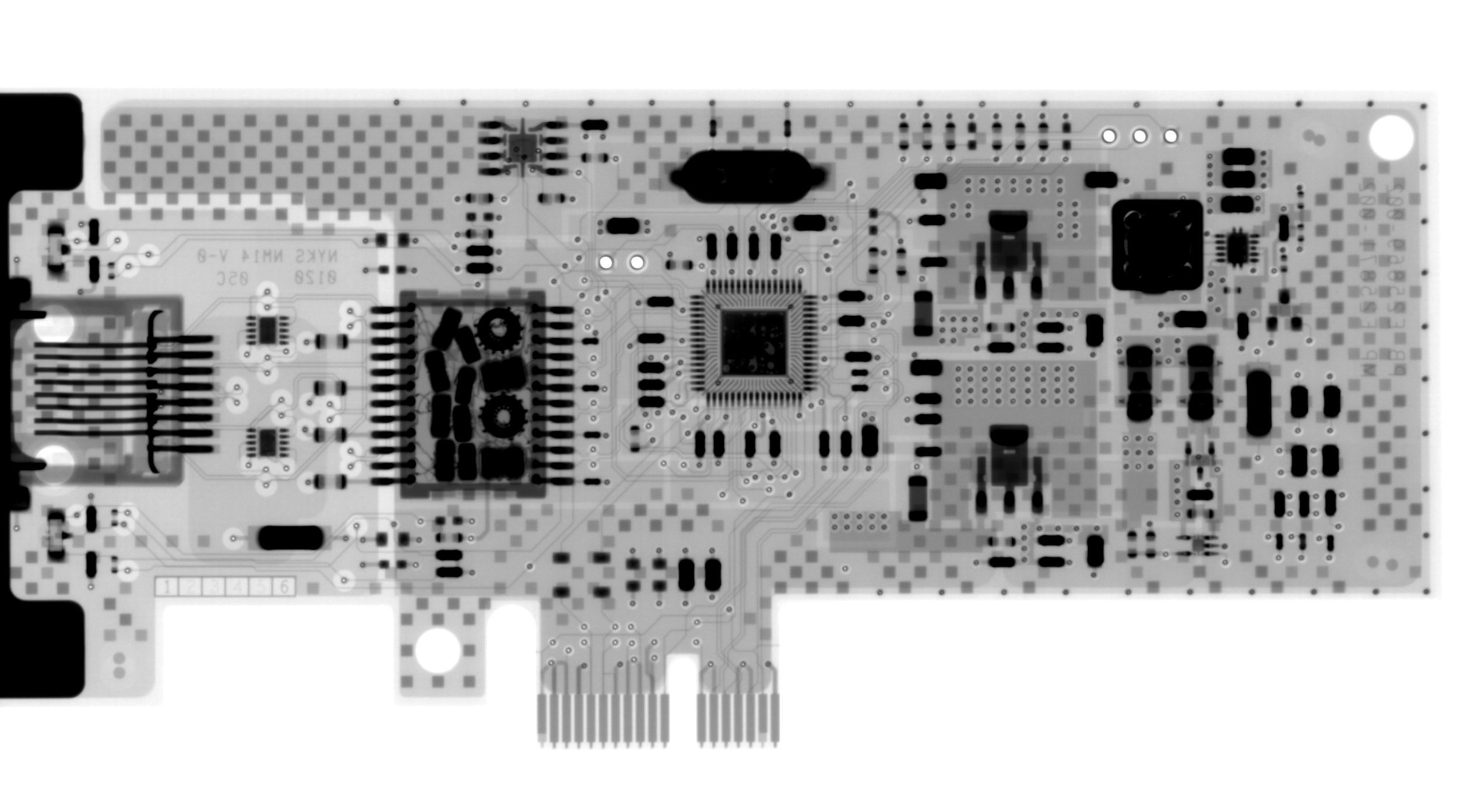 X-ray检测PCB样图