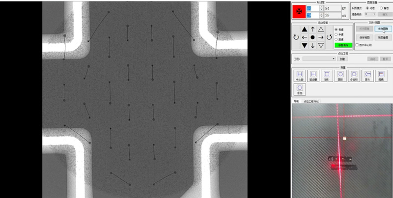 完好的led连接线样品检测图