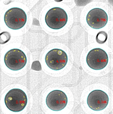 BGA焊点的X光检测  | 空洞缺陷的精准定量与质量控制